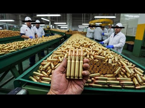 How Bullet is made - Ammunition Factory Process