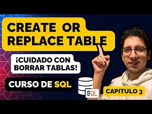 Create or Replace Table in SQL BigQuery | DDL Query | Intermediate SQL Course #3