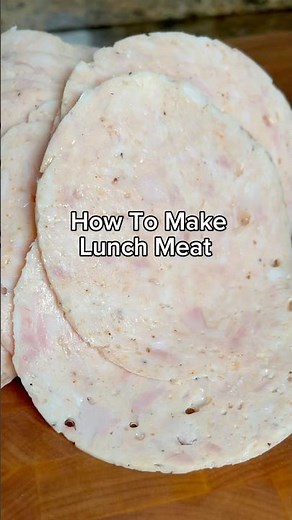 How To Make Deli Meat at Home. Only 3 ingredients! 🤤