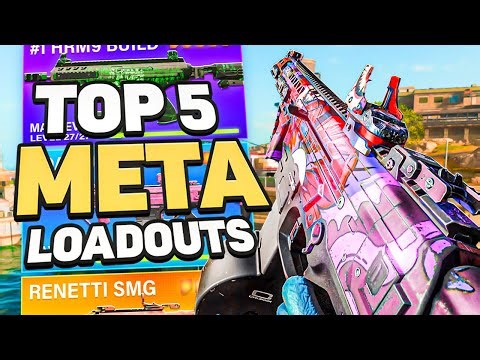 NEW TOP 5 META LOADOUTS for WARZONE & REBIRTH ISLAND!