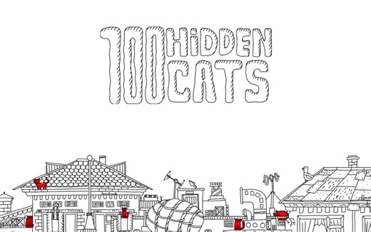 【100 hidden cats】全100只猫的分布