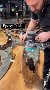 💫 Walnut Wood & Bumerang Designed Clear Epoxy Table - Perfect Matching 💫 For custom sizing and price , you can send us message. #diningtable #epoxyresin #handmade | Gül Natural Furniture