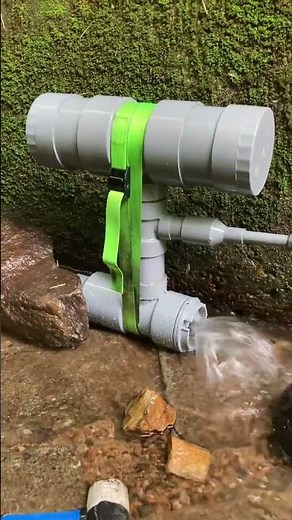 【水撃ポンプ】試作スイング排水弁