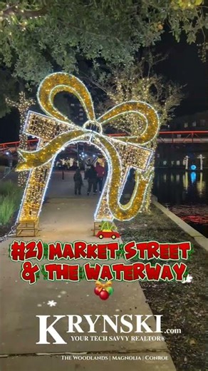 Top 5 places to see Christmas lights in The Woodlands (2025 edition)