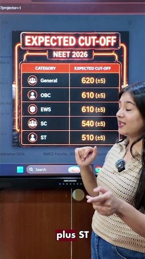 NEET 2026 Cut Off Expected 📊 General/OBC/EWS/SC/ST Marks | Safe Score for MBBS Govt College