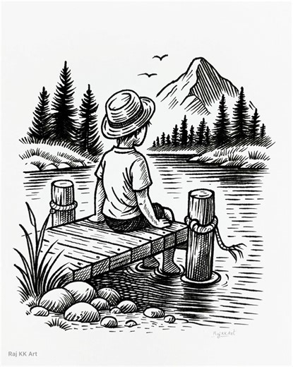 592K views · 13K reactions | #pencilart #pencilsketch #easydrawing | Raj KK Art | Facebook