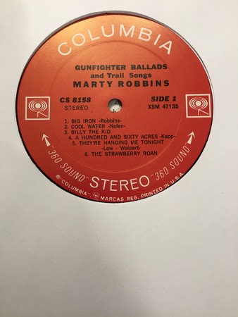 Marty Robbins - Gunfighter Ballads And Trail Songs