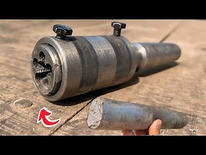 External Threading Made Easy with a Homemade Die Holder | Making Threads DIE Holder on Lathe