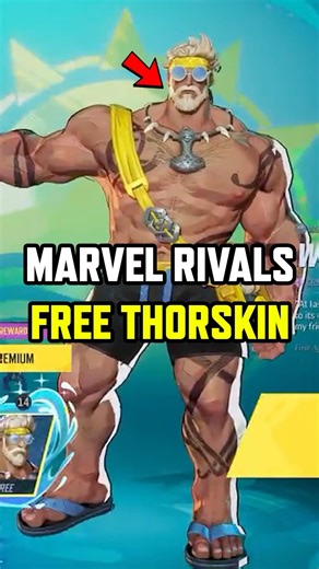THOR’S FREE SUMMER SKIN IN MARVEL RIVALS!