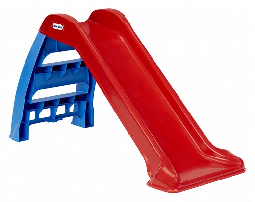 Little Tikes First Slide, Easy Set Up Playset, Indoor Outdoor Backyard, Easy to Store, Toy for Toddler, Kids, 18 Months