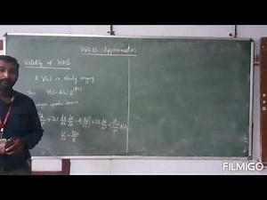 WKB approximation: Lecture 03 - Validity