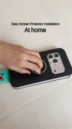 Installing My Own Screen Protector at Home #shorts #youtubeshorts #fyp