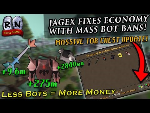 Jagex Puts MAJOR Work into Fixing OSRS Economy & Drops HUGE ToB Update