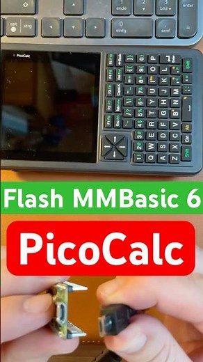 Clockwork PicoCalc: Flash MMBasic6 Step-by-Step #picocalc #mmbasic #tutorial