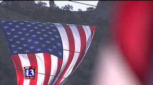 Utah unfurls the largest flag ever to be flown