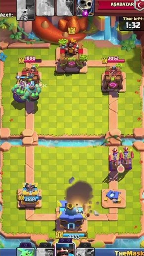 Wall Breakers Vs Goblin Giant😉🐣 || #shorts #clashroyale
