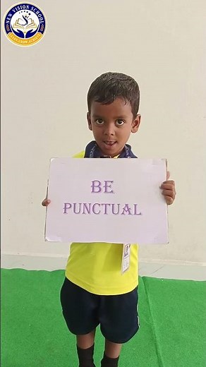 Our little LKG stars have made their own classroom rules!