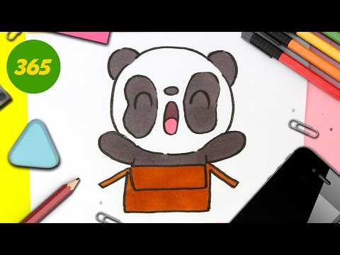 How to Draw a Cute and Kawaii panda – Step by Step Tutorial