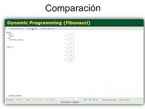 Programación Dinámica - Serie de Fibonacci