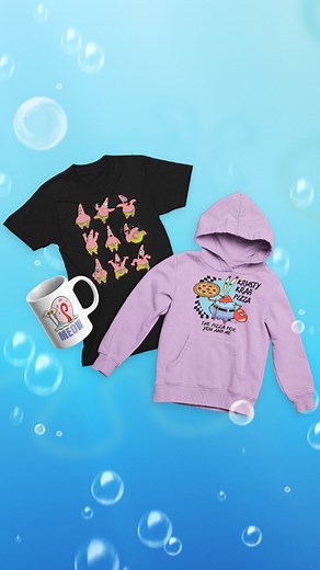 SpongeBob SquarePants on Instagram: "Fancy living here we come! Check out the new Paramount Shop now and get 20% off your entire purchase with code LAUNCH20!"