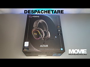 Aqirys Altair RGB Gaming Headphones - Despachetare | MovieNews.ro