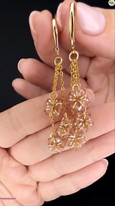 367K views · 8.3K reactions | DIY Easy Floral Drop Earrings  | Wedding Decoration Ideas | Facebook