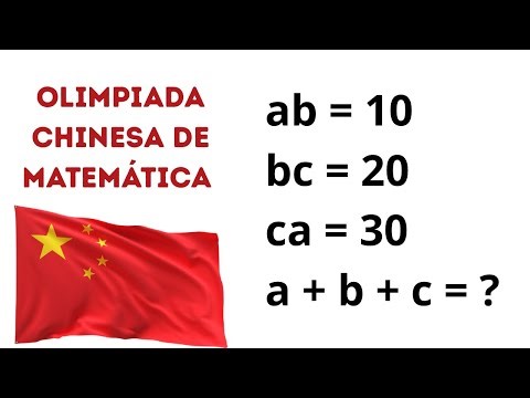 CAIU NA OLIMPÍADA CHINESA DE MATEMÁTICA 🇨🇳 - NÍVEL FUNDAMENTAL 😱