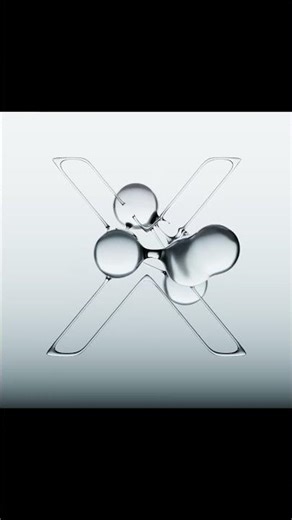 Liquid Glass Molecules with Geometry Nodes #blender #3dsinghvfx #motiongraphics