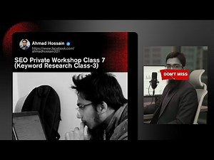 Advance Keyword research hacks 2026 in Bangla - Keyword research class -3