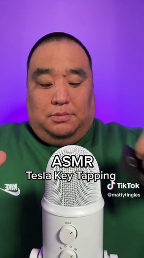 Some classic taps for you! #asmr #fyp #tesla | asmr tapping