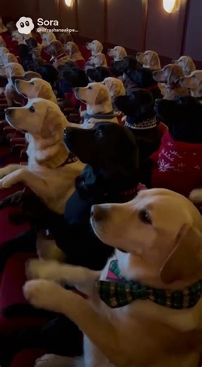 Dogs Put On a Christmas Show… for OTHER Dogs