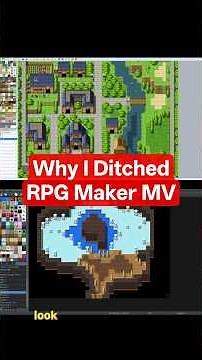 Why I ditched RPG Maker MV #gamedev #rpgmaker