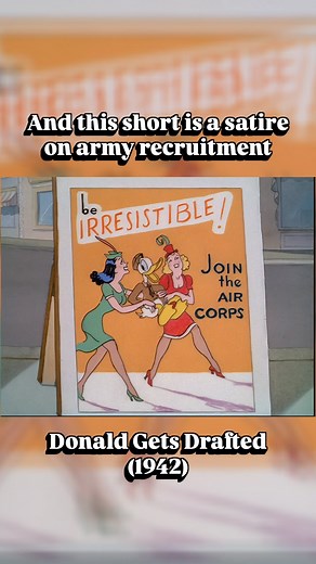 3.8K views · 103 reactions | The first short where Donald Duck is an army recruit! Plus we learn Donald’s middle name here. A really top notch army recruitment satire in Donald Gets Drafted (1942) #animation #classiccartoons #animationreview #retro #classicanimation #historynerd #vintagecartoons #disney #disneyanimation #carlbarks #donaldduck | Anthony's Animation Talk | Facebook