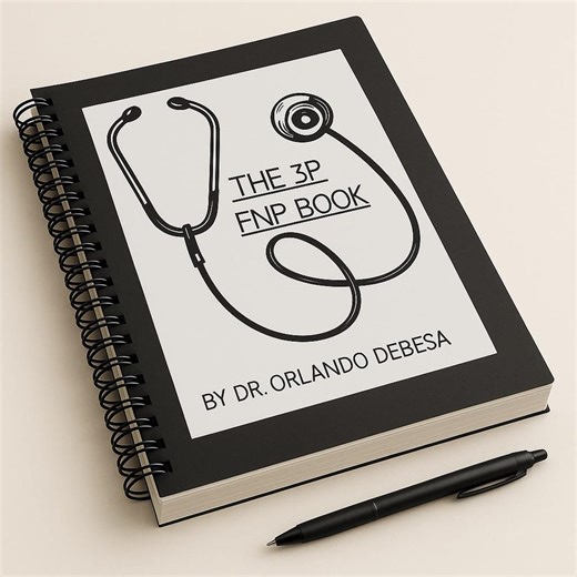 3P Exam Review Book for Nurse Practitioners, FNP Study Guide - Etsy