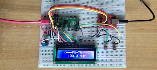 Raspberry Pi Pico Digital Stereo FM Transmitter