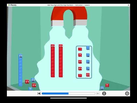 I ready season 1 episode 37 add two digit numbers and one digit numbers