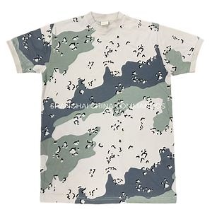 [Hot Item] Camouflage T Shirt Combat Security Guard Tactical Uniform Cotton T-Shirts Clothes