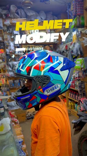 5.5K views · 66 reactions | Helmet Color Modify II Siraj Enterprise...