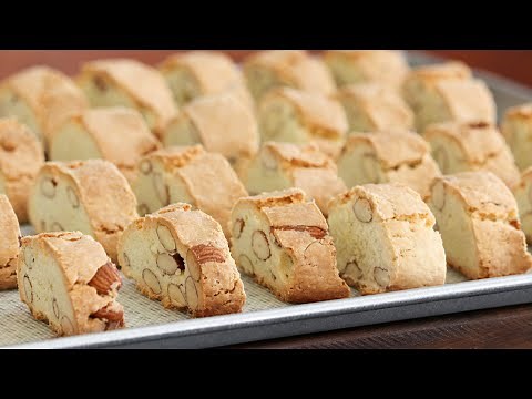 Italian Almond Biscotti Recipe | Tuscany Cantucci - CUKit!