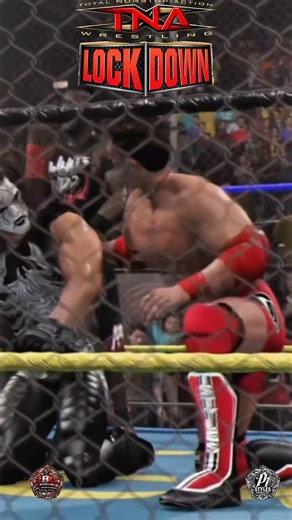 WWE2K25: AJ STYLES FAREWELL TOUR: (TNA LOCKDOWN) THE STING'S WARRIORS VS JEFF JARRETT'S ARMY #tna