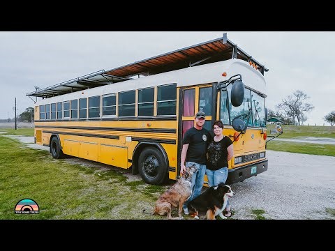40 Ft. Self Built School Bus w/ Recirculating Water System