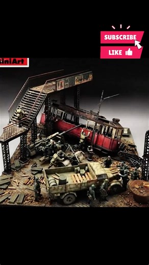 What's going on??? #ww2 #miniature #military