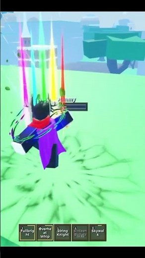 Doing a string combo (Fruit battlegrounds)