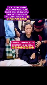1.4M views · 21K reactions | CIUMAN TERAKHIR PUTRI PERTAMA MPOK ALPA 沈沈沈 | Ayuk Ngiler | Facebook