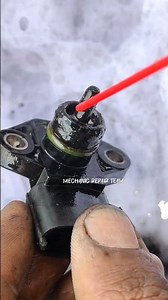 Engine MAP Sensor Cleaning | Fix Poor Mileage & Rough Idle Easily😊