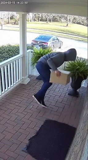 Package Thief Glitter Bomb Surprise