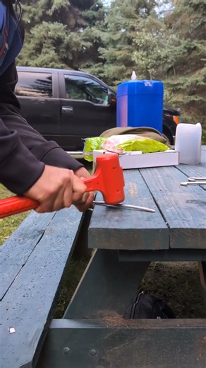 Alll season Camping! Our Hammers have you covered! #WinterRated #campingtools #bugout #handtools