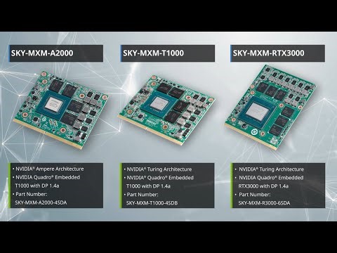 Why choose MXM GPU cards for Edge AI applications, Advantech (EN)
