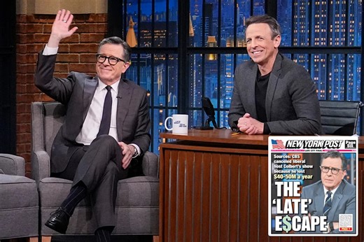 Stephen Colbert reveals date of his final ‘Late Show’ episode: ‘Not thrilled with it’