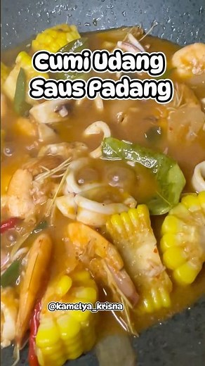 cumi udang saus padang #saospadang #sauspadang #seafood